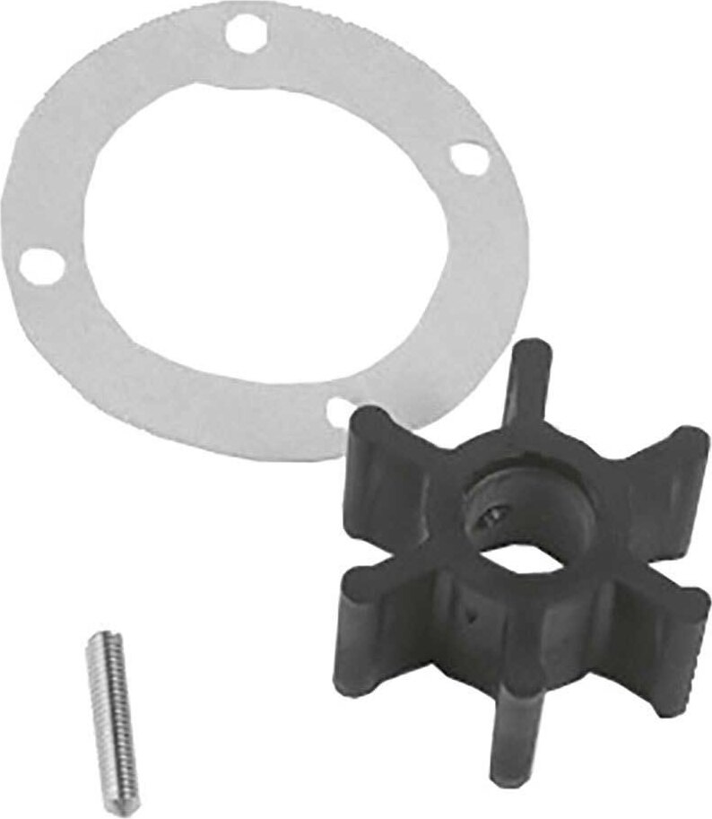 Talamex 17200121 Neopren Innenbord Impellerstiftantrieb Mit Dichtung Und Stift Schwarz Schwarz One Size
