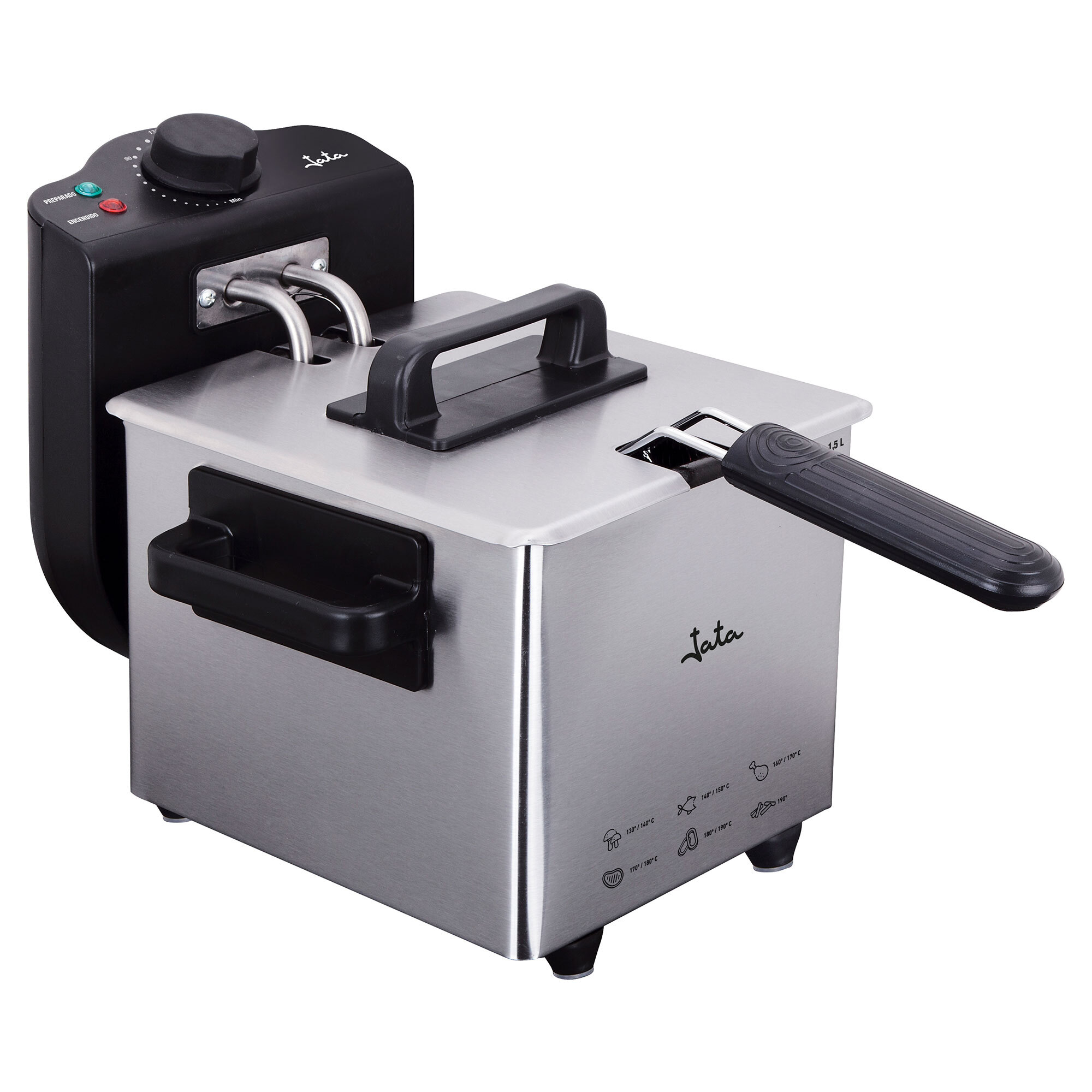 Fritteuse JATA FR115 1000W Edelstahl S7602151