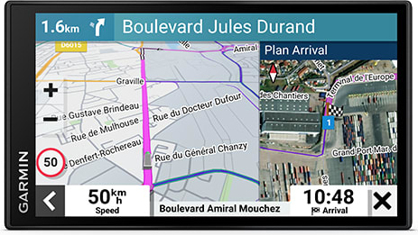 Garmin DEZL LGV610 EU - Stadt - Straße - Ganz Europa - Südafrika - Speicherkarte - 3D - 15,2 cm (6 Zoll) - 1280 x 720 Pixel 010-02738-15