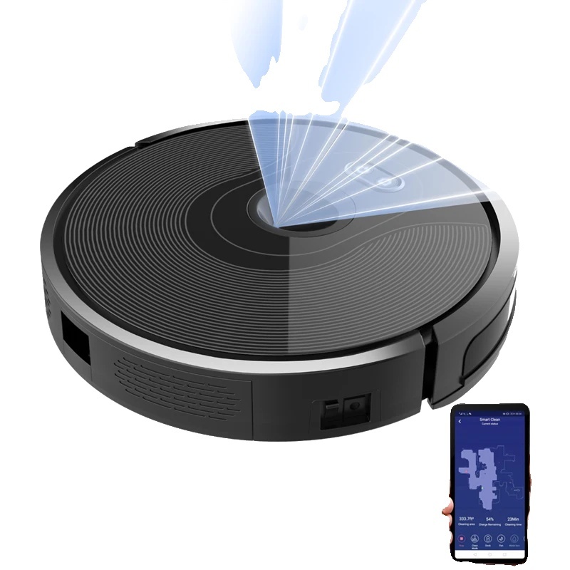 Robotický vysávač, navigácia pomocou kamery, inteligentná pamäť