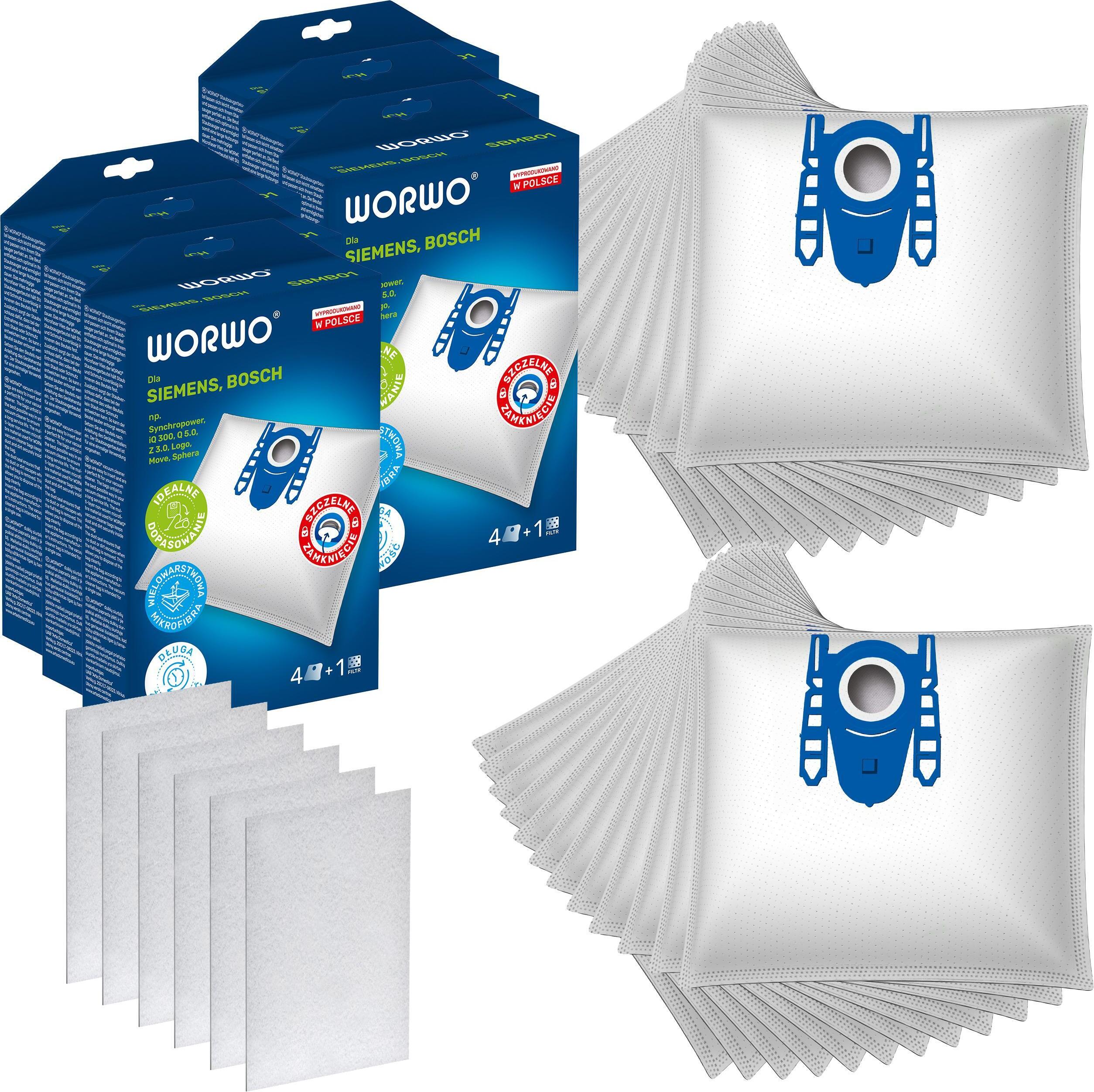 40 Sacchetti Per Aspirapolvere In Tessuto Non Tessuto 5 Strati + 8 Filtri Motore, Compatibili Con Hoover H58, H63, H64 - Ideali Per Allergici - 3