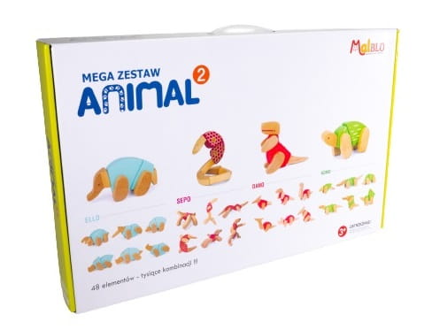 Holzblöcke blöcke holz holzspielzeug bauklötz Animal 3+ Malblo
