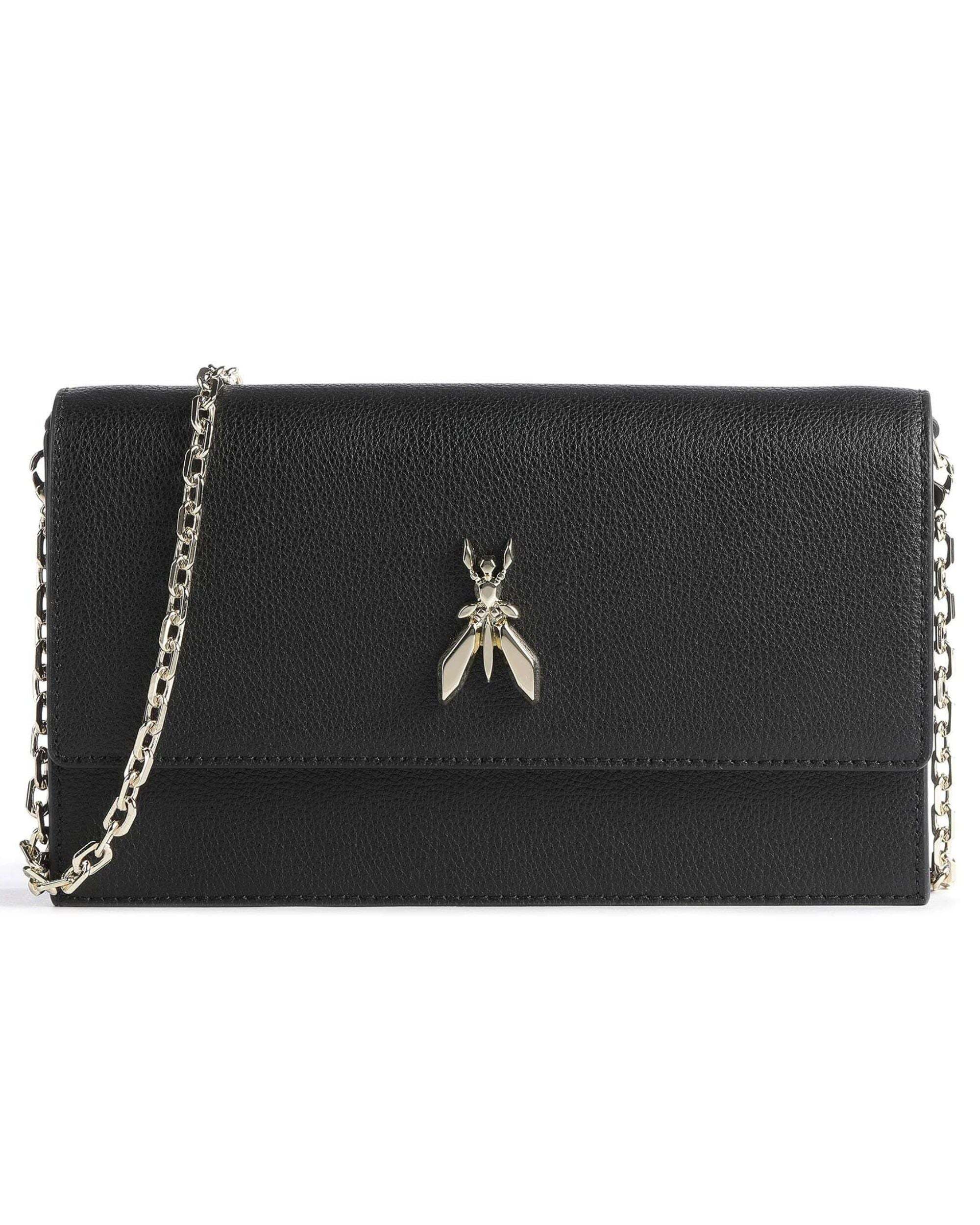 Tasche Patrizia Pepe 8B0069-L001 Frau Schwarz/Hellgold