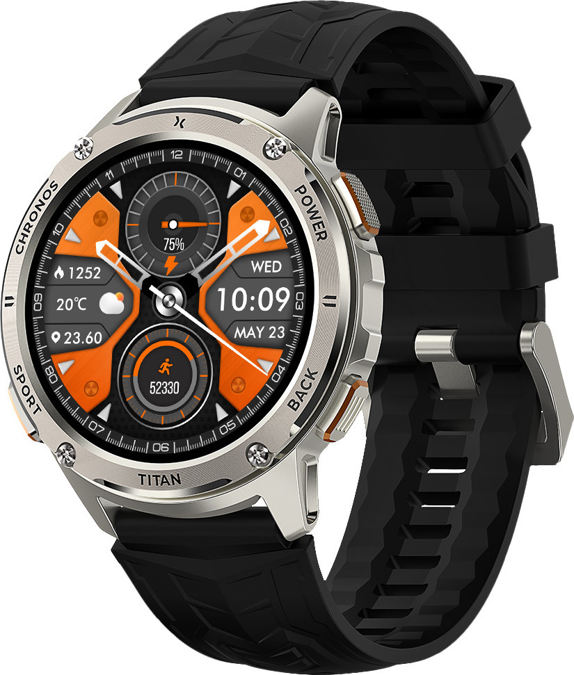 SmartWatch Maxcom FW110 Titan Chronos 36mm Grau YG01010001842