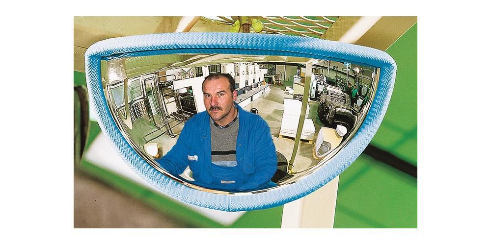 Gabelstaplerspiegel H151xB288mm 180 Grad Sichtfeld 1m SPL 410