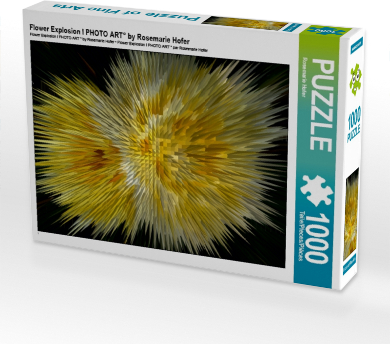 Calvendo Flower Explosion I PHOTO ART° by Rosemarie Hofer 1000 Teile Puzzle hoch 480x640mm, Hofer Rosemarie; 7329446