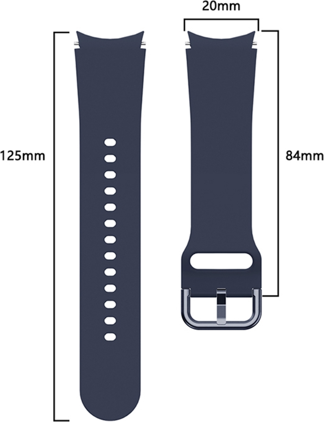 Pre Samsung Galaxy Watch FE 6 5 4 Normal Pro Classic Plastový remienok