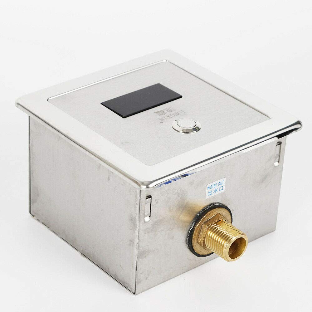 Toilette Automatisch Infrarot Sensor Urinal Spülung Bad Kupferventil Spülventil 
