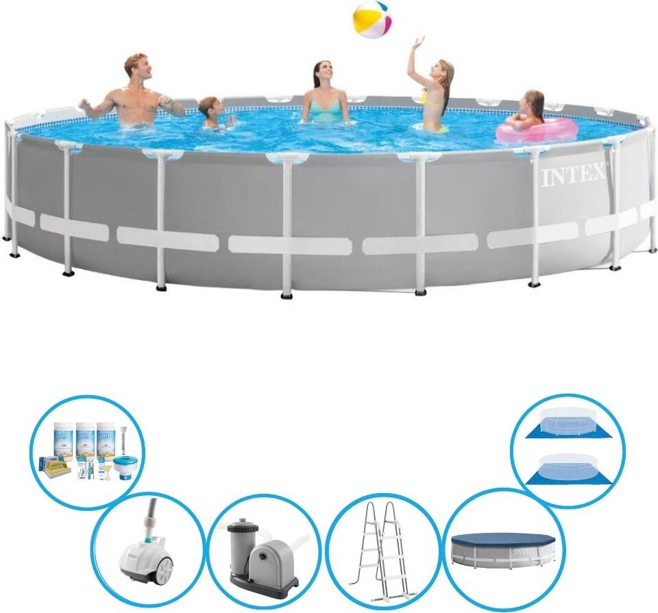 Rám bazéna Intex Prism - vrátane príslušenstva - 610x132 cm