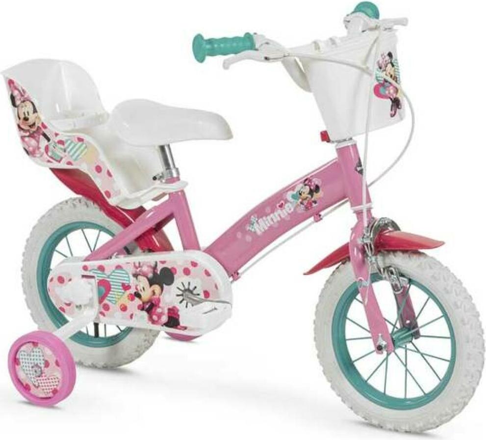 TOIMSA Fahrrad 12" Minnie Huffy (3/5 Jahre), Mehrfarbig TOIMSA 12613
