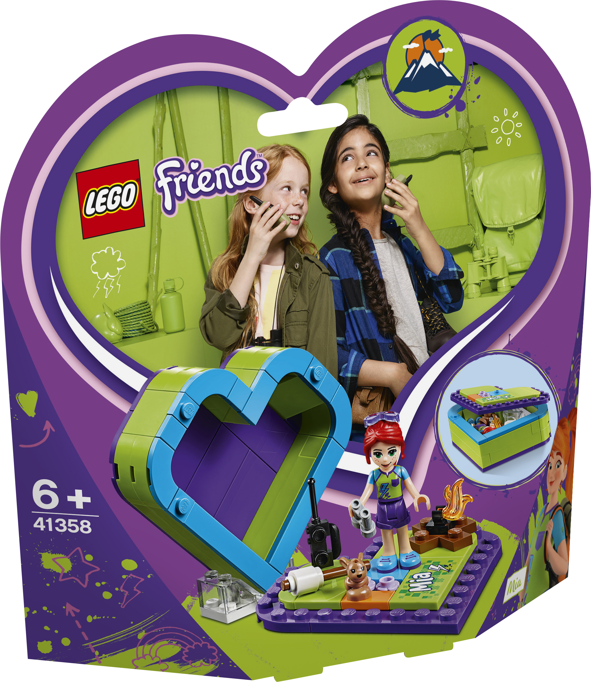 LEGO® Friends Mias Herzbox, 41358