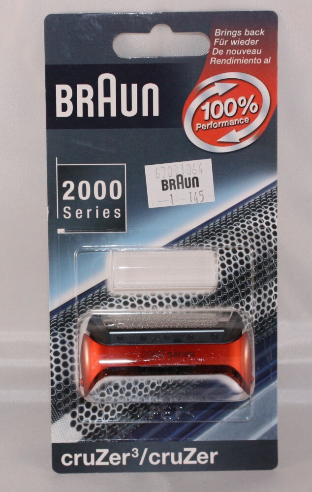 Braun Scherfolie, Scheerblatt, Scherfolienrahmen cruZer Z40 Series1 rot - 67091064 9903879