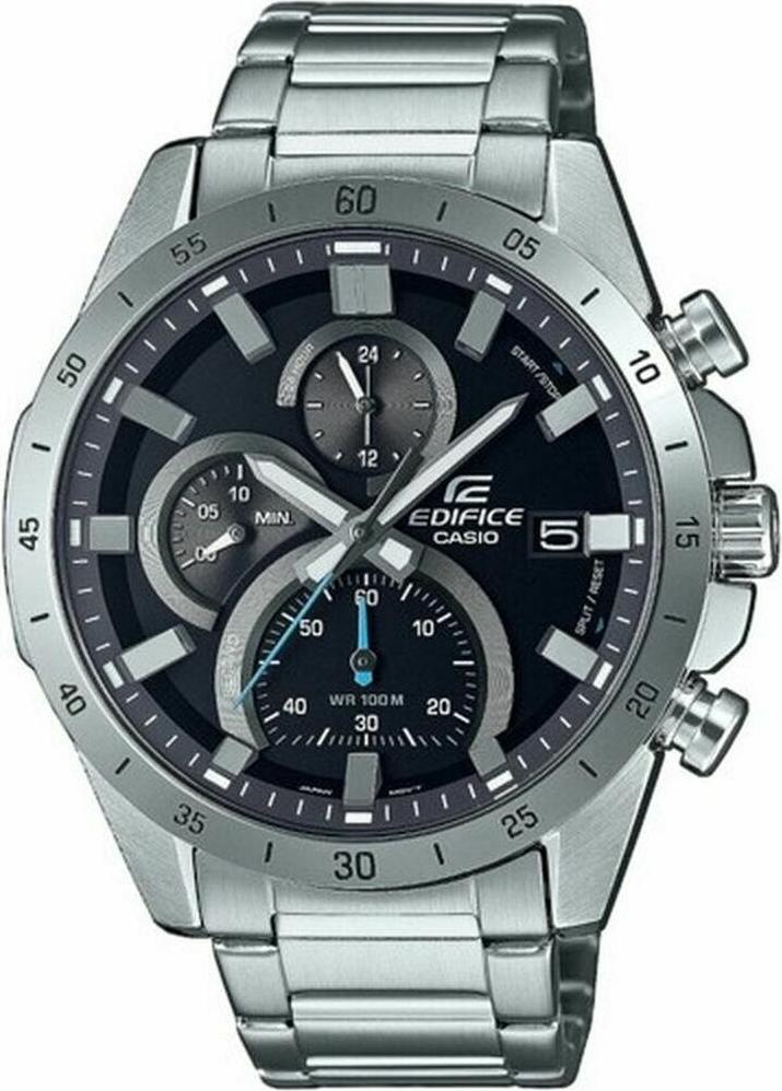 Pánske hodinky Casio EFR-571D-1AVUEF Black Silver-coloured