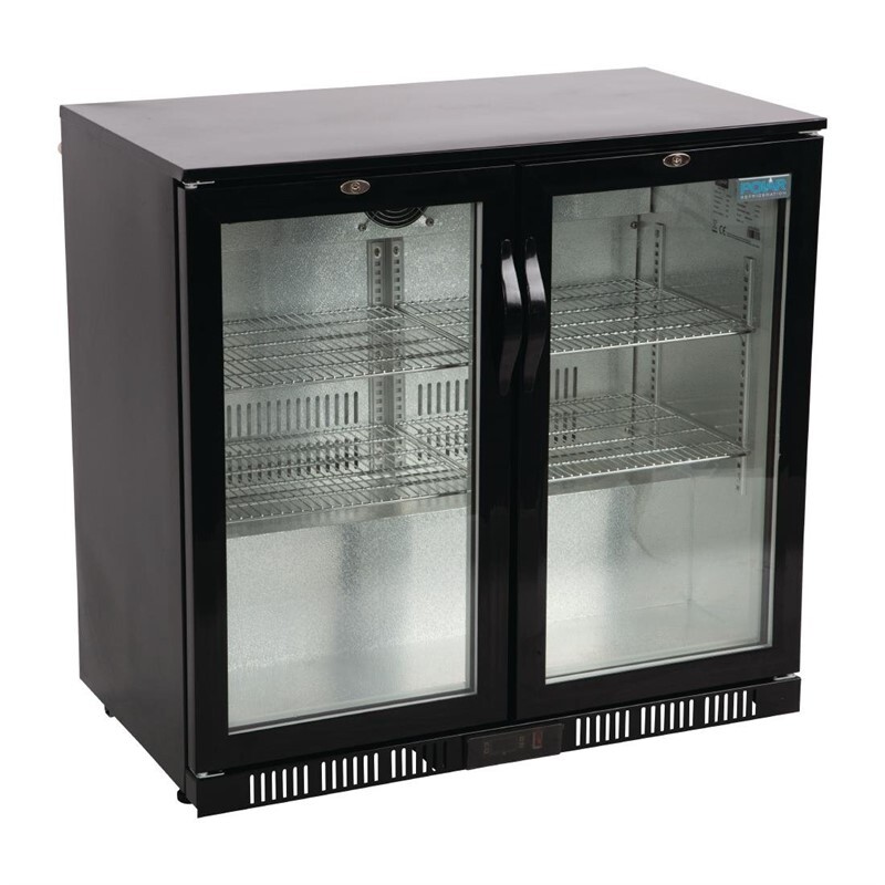 Chladnička Polar Series G s barovým pultom, 2 výklopné dvere, 198 l