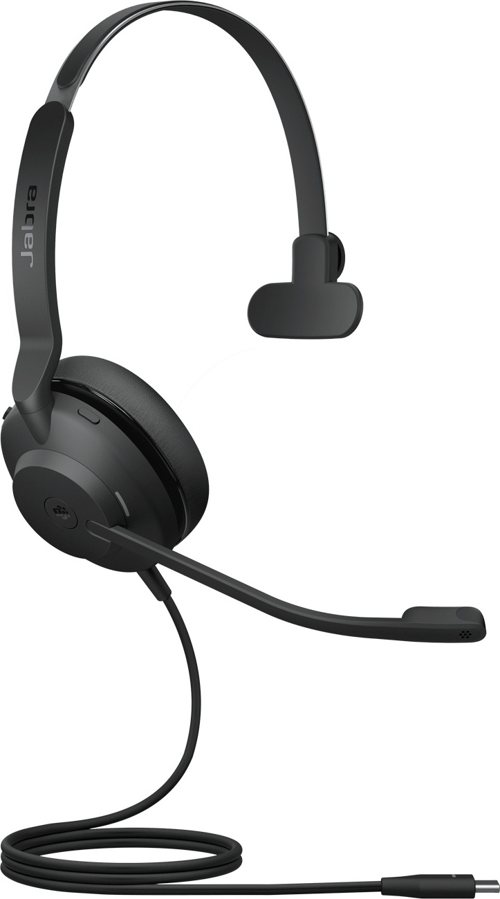 Jabra 23189-899-879 Náhlavná súprava s drôtovým A-pásmom Office USB Type-C Black