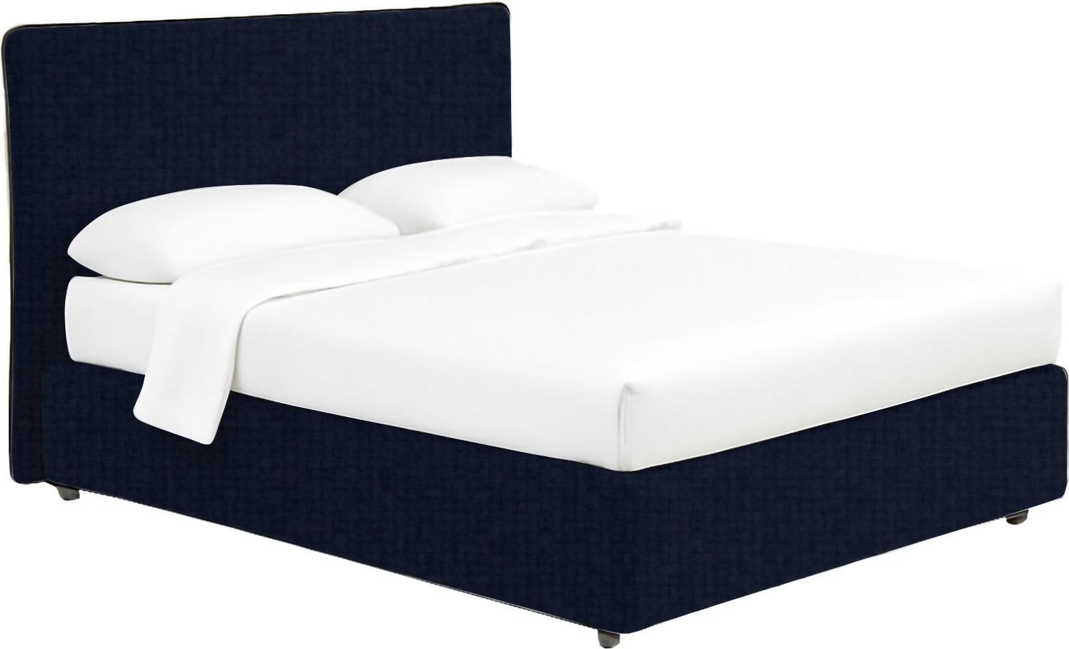 Einzelbett Dmora Anthrazit Violett, abziehbar mit Stauraum