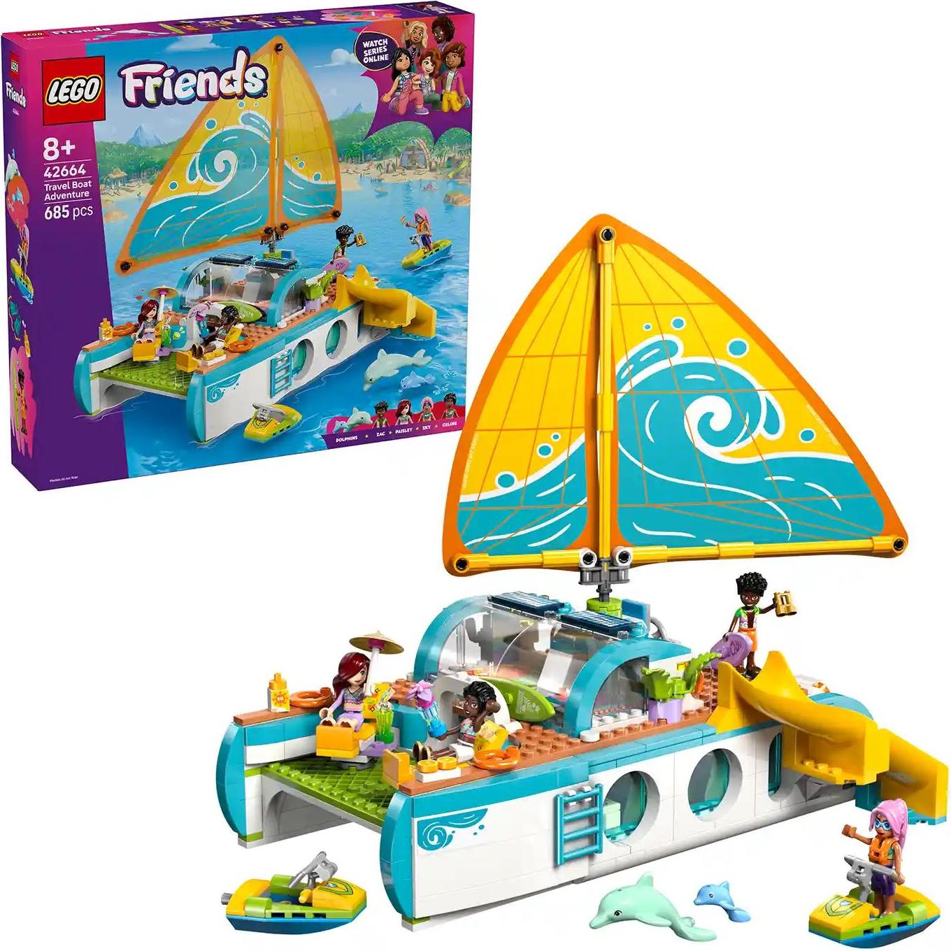 LEGO® Friends 42664 Dobrodružstvá na jachte