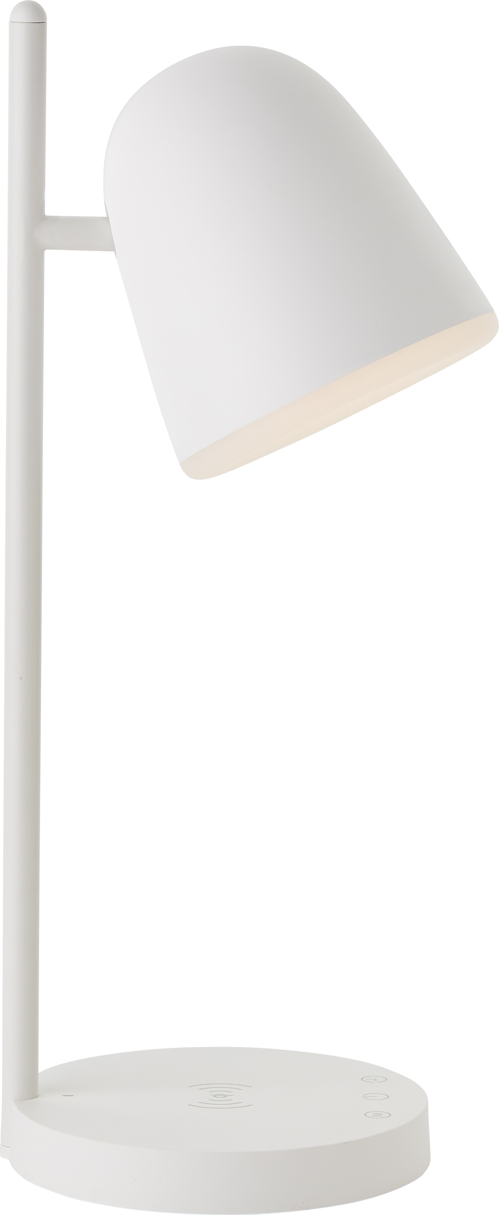 Brilliant LED Tischlampe Bürolampe weiß Induktionsladeschale Lampe Leuchte G93099/05 CCT