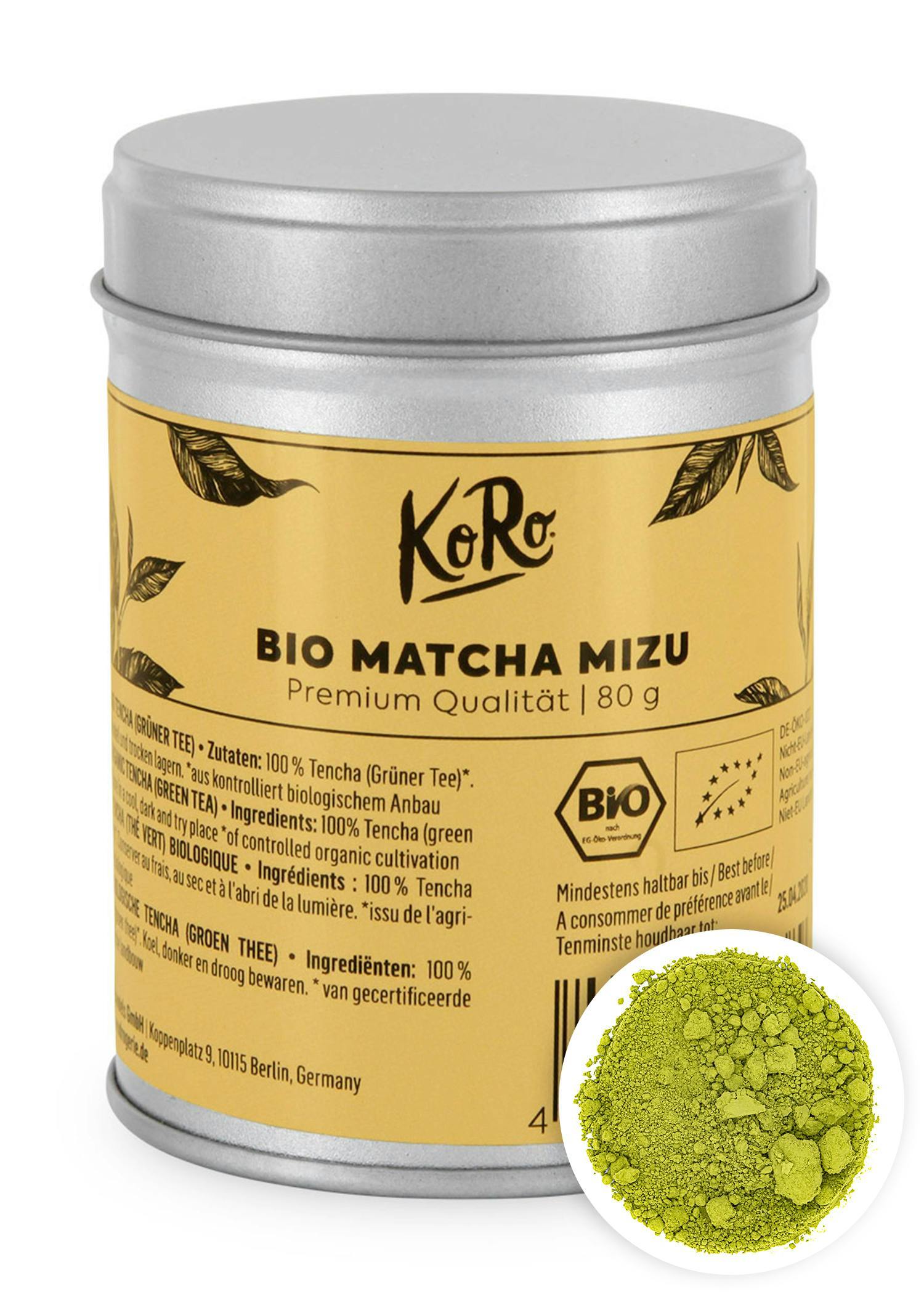 KoRo |Matcha Mizu 80 g MATCHA_003