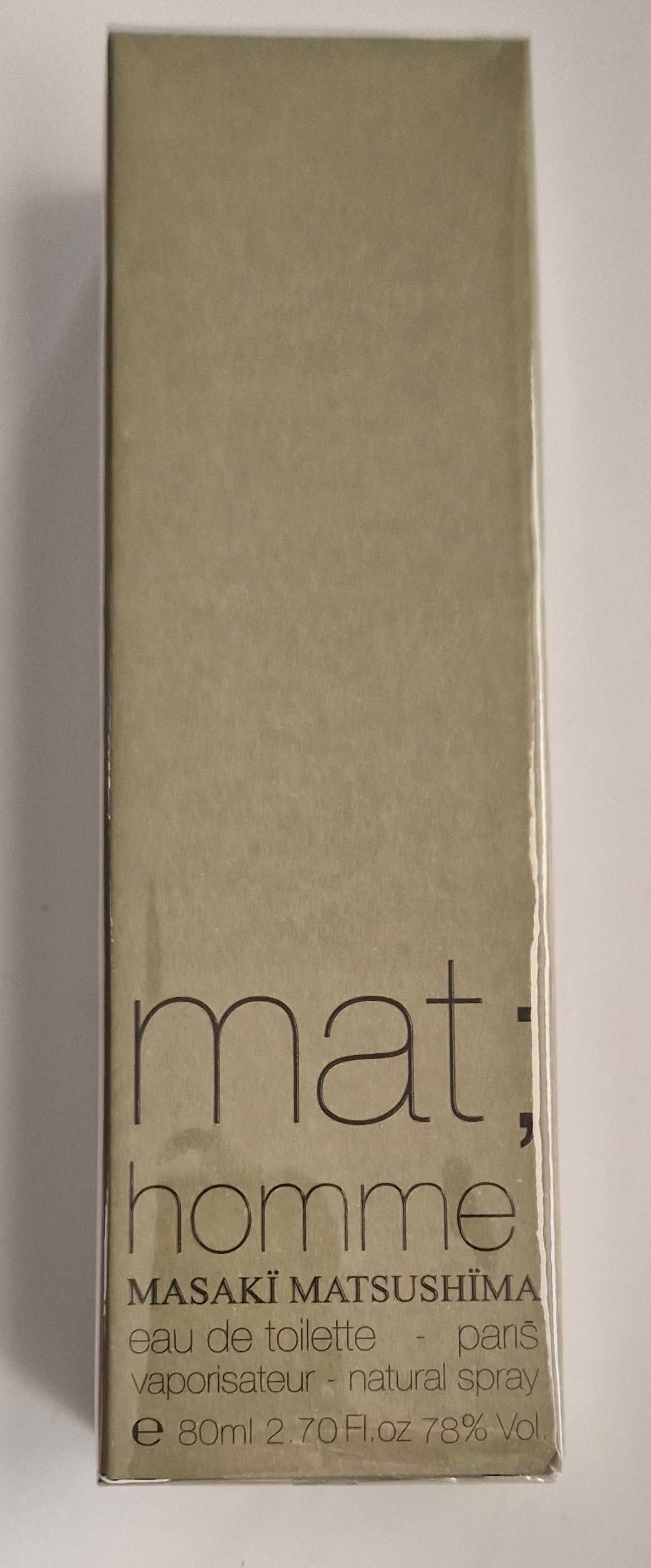 Masaki Matsushima Mat toaletná voda pánska 80 ml