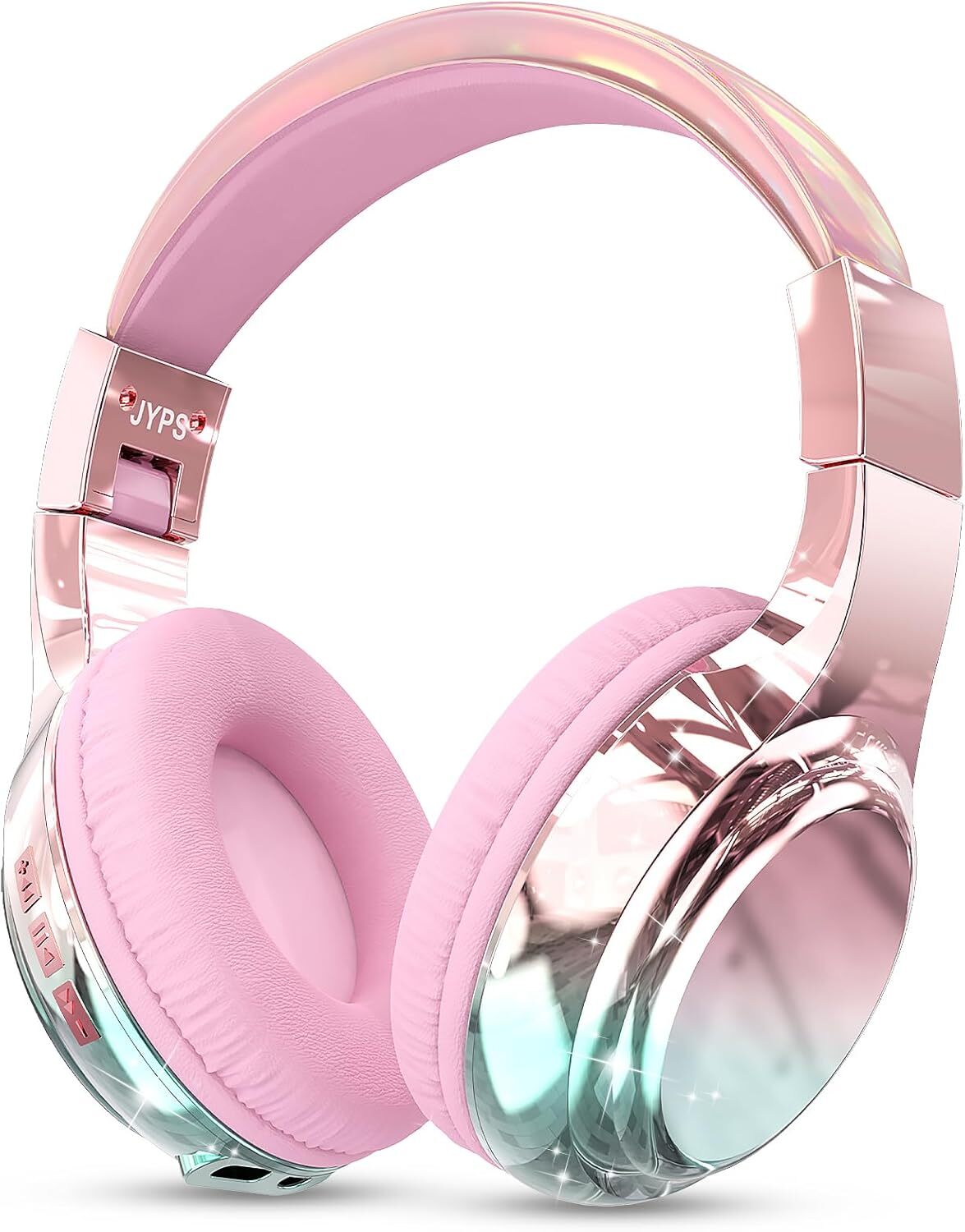 JYPS Bluetooth Kopfhörer Kinder, Kabellose Kopfhörer Bluetooth Kinder Over Ear, Kopfhörer Kinder Bluetooth und Kabel,Kinderkopfhörer ab 3 5 6 7