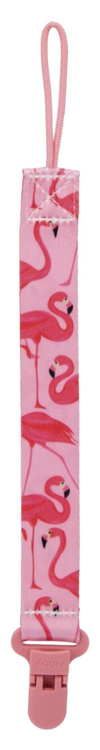 Nuby Schnullerhalter mit Clip, Rosa, ab 0 Monaten ID5706PINK