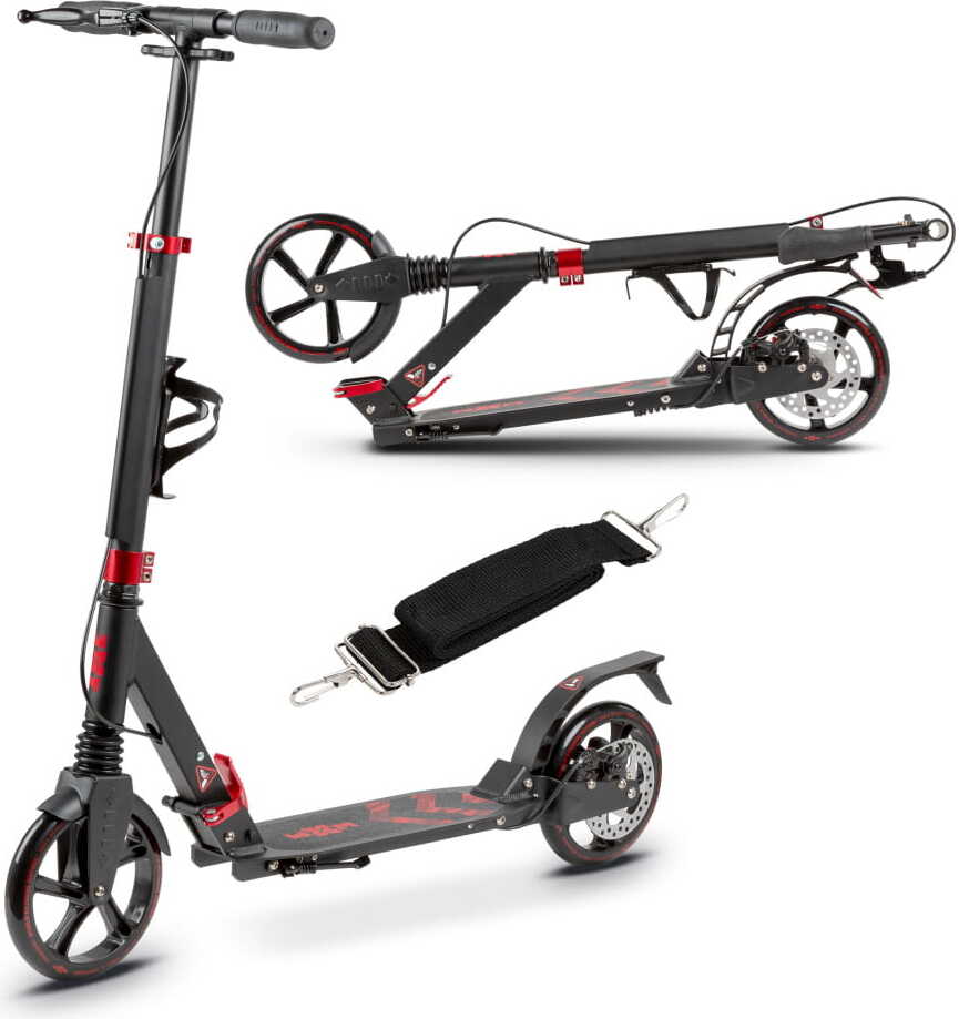 kidwell WXM RST-A02 City-Roller mit Scheibenbremse rot