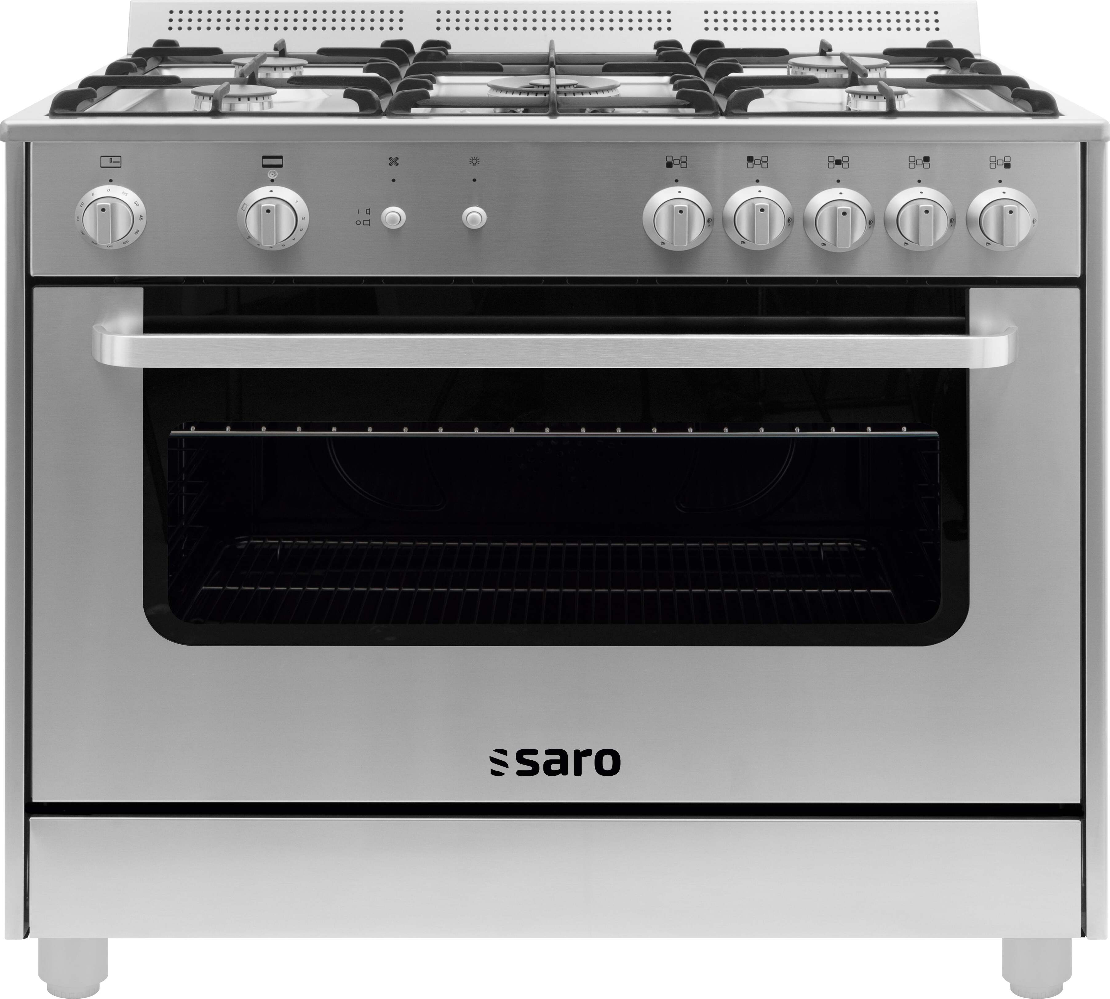 SARO Multifunktionsherd Gas/Gas Modell TS95C71X 323-1106