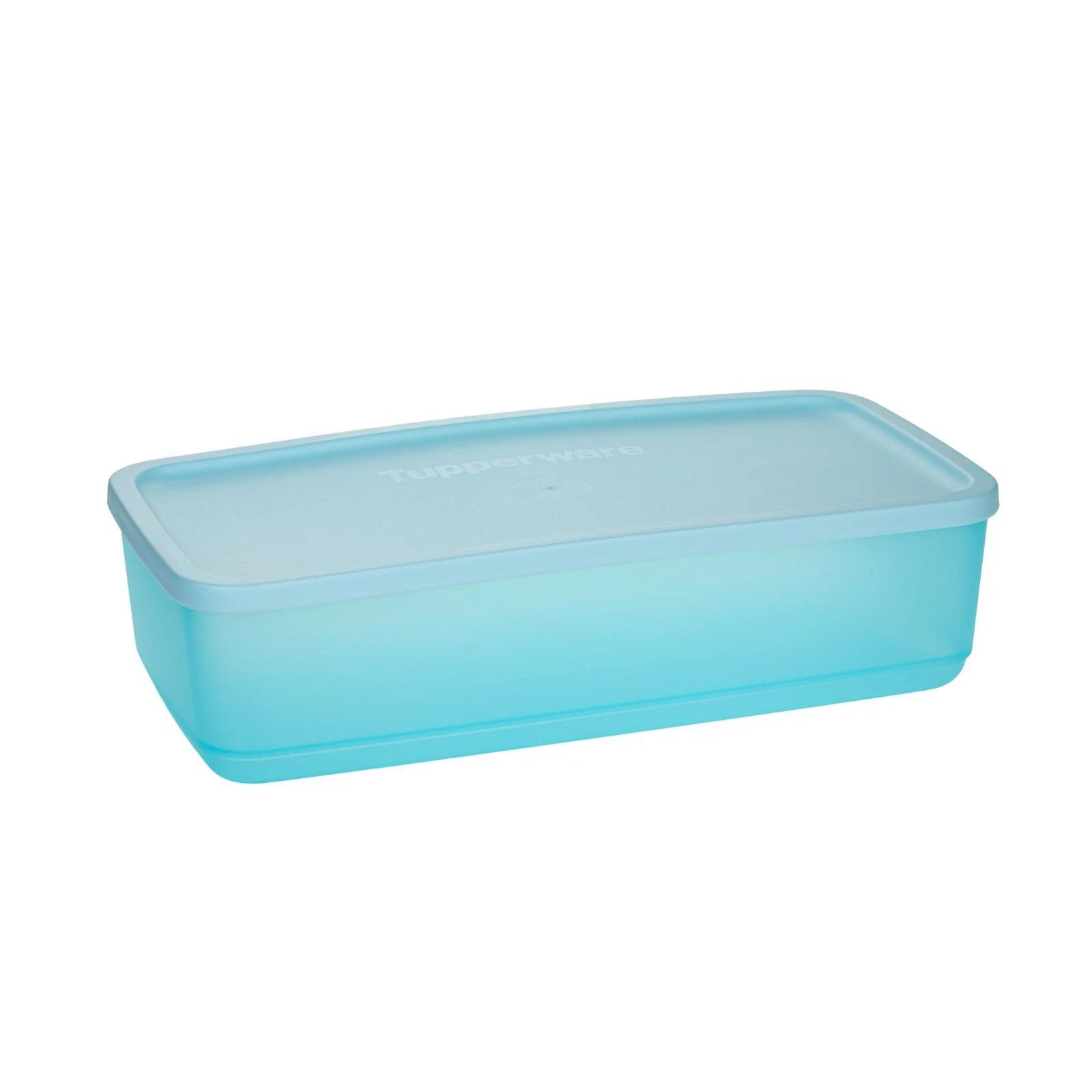 Tupperware Cubix Plastikbehälter 1,4 l Hellblau Behälter