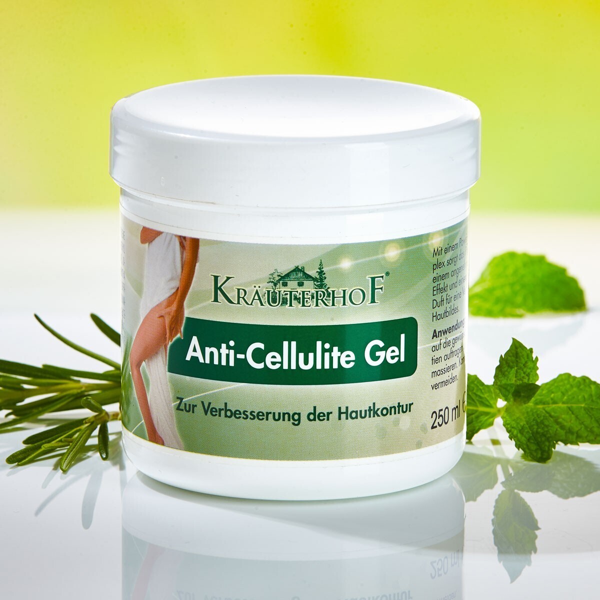 Gel Anti-cellulite Krauterhof 250ml - Aloe Vera Et Beurre De Cacao - Neuf Allemagne