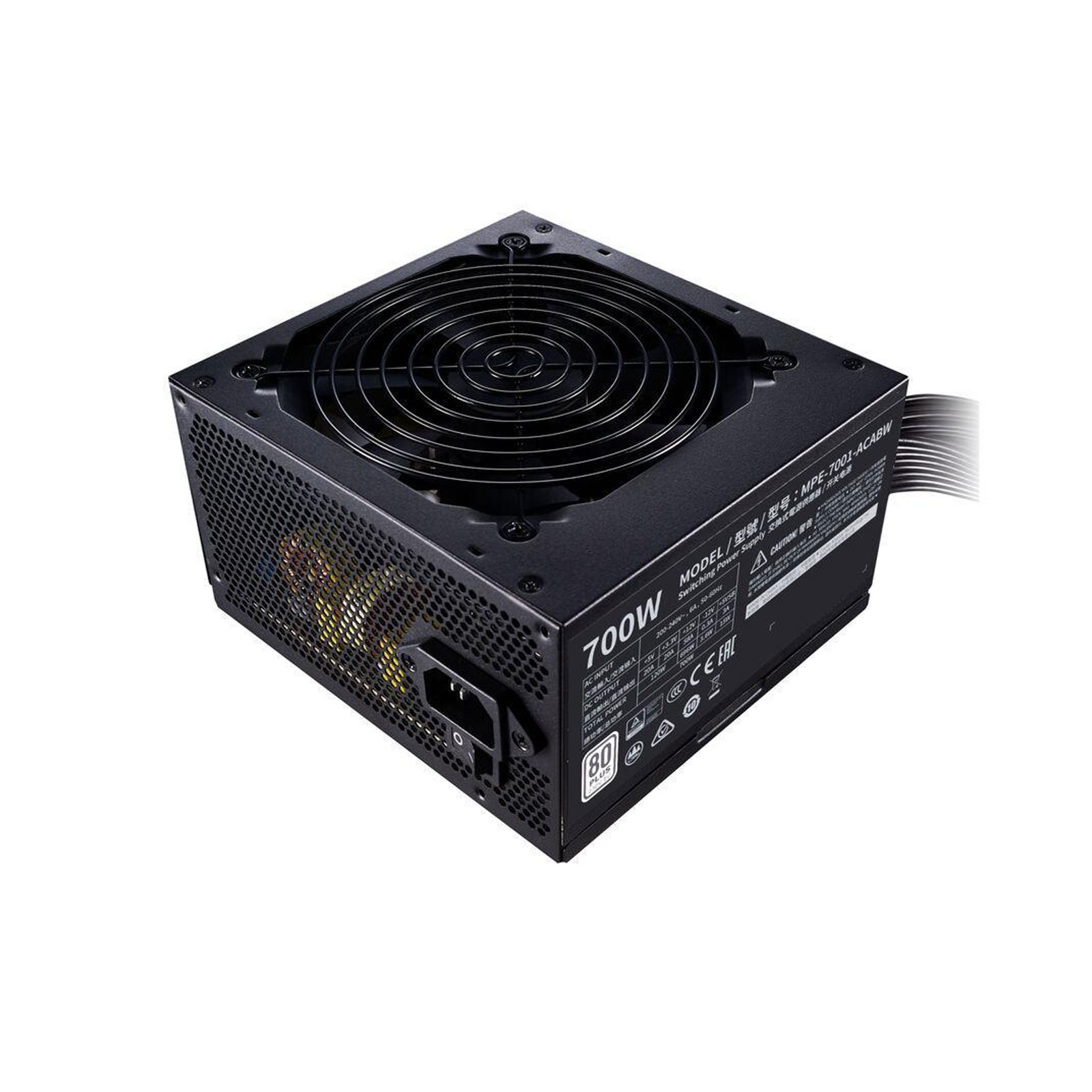 Cooler Master 700 Watt ATX 80 Plus Netzteil MPE-7001-ACABW MPE-7001-ACABW-EU
