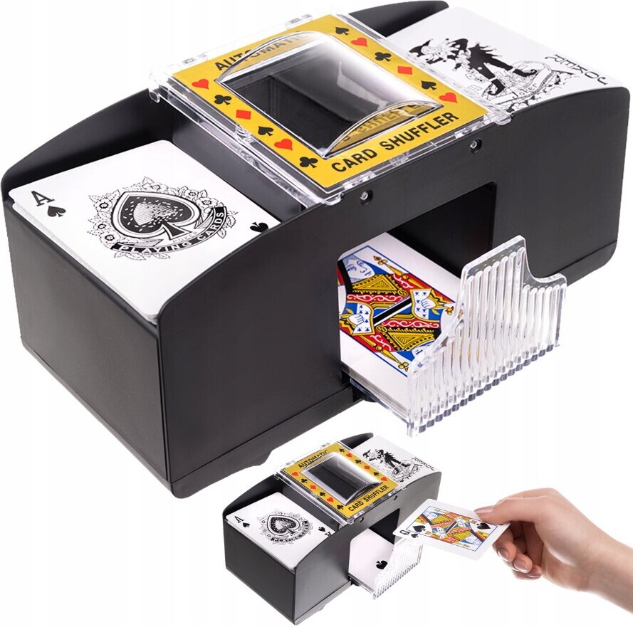 Extralink Elektrischer Kartenmischer Automatische Poker Kartenmischmaschine Kart Maschine
