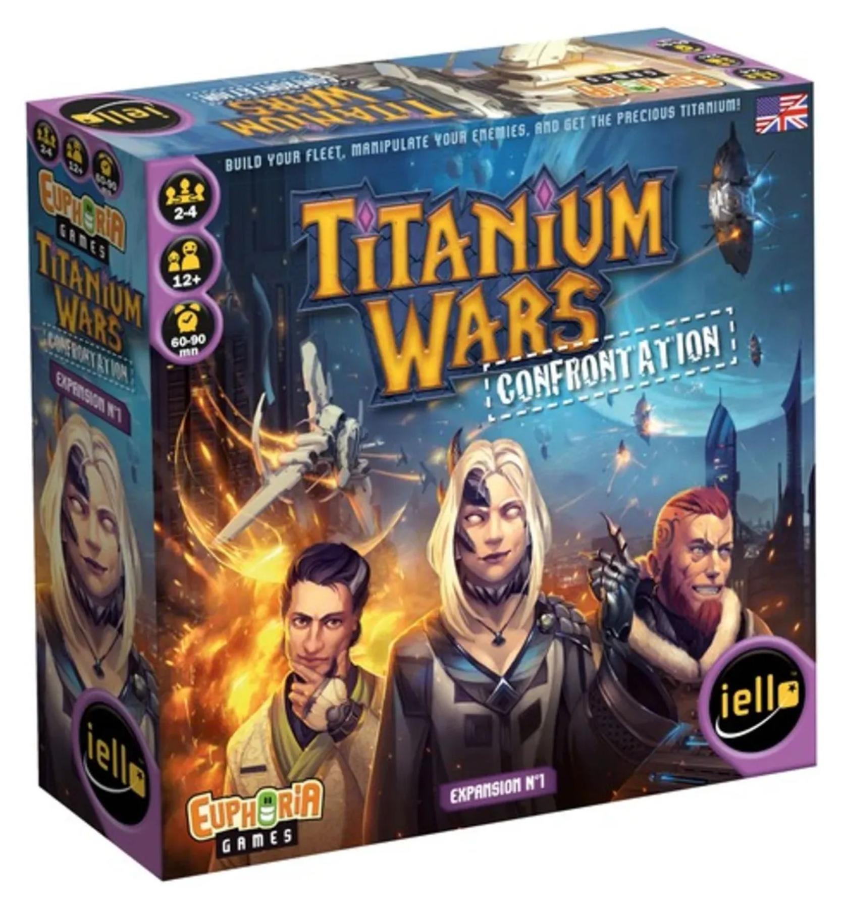 iello Titanium Wars - Confrontation Expansion Board Game ENG