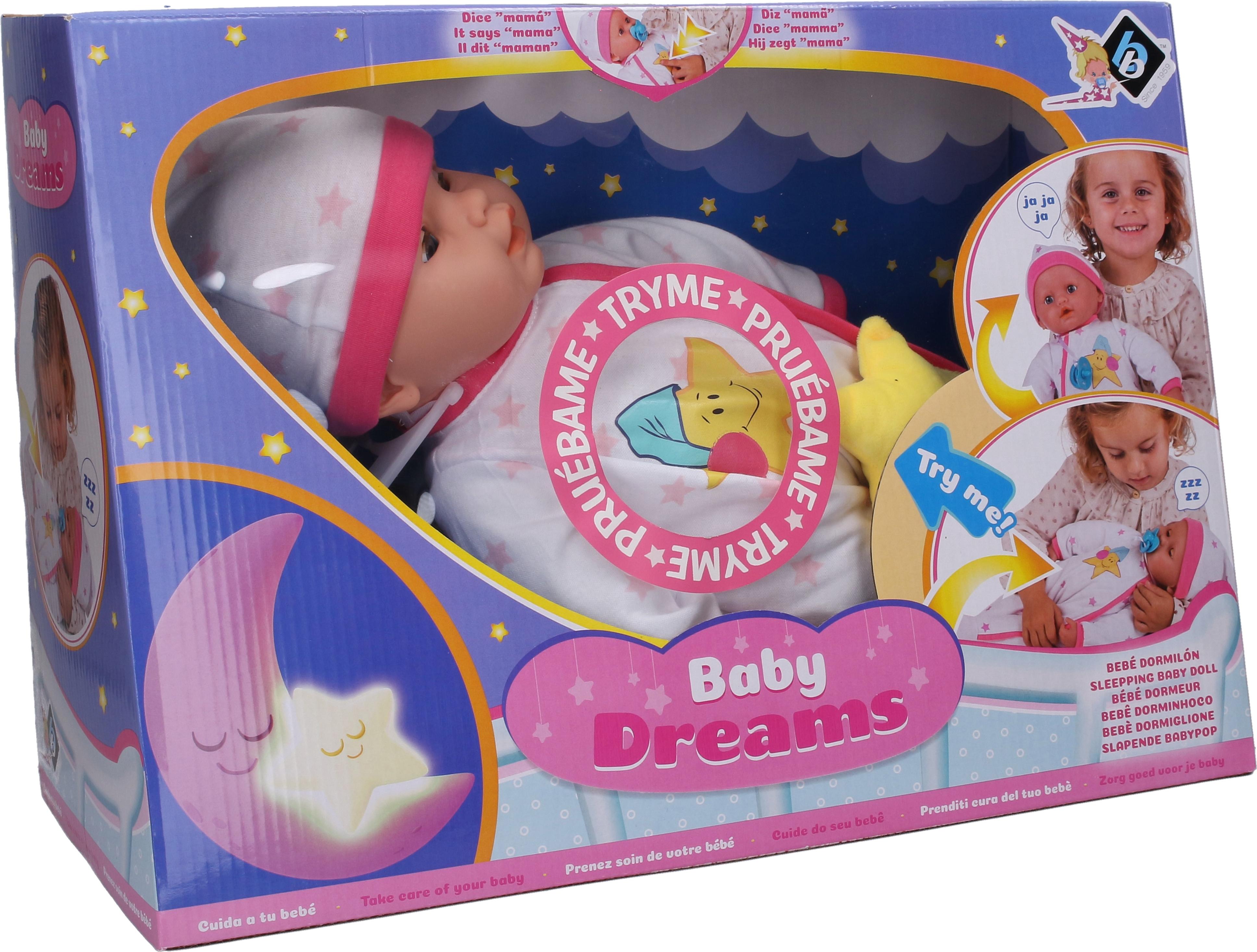 Wiky Baby mit Augen und Geräuschen, 40 cm