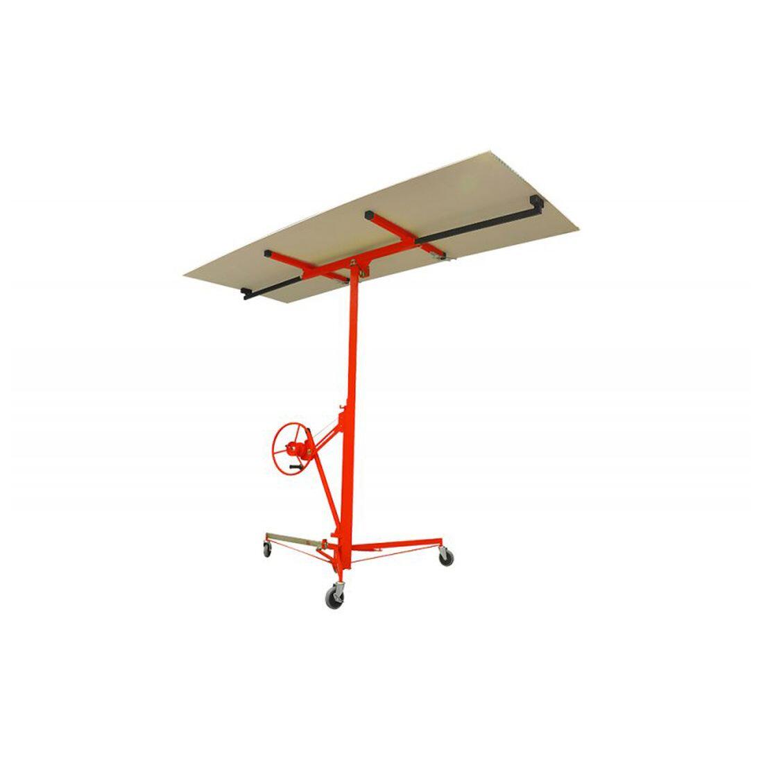 LEVIOR - Halter und Heber für Gipskartonplatten mit Winde 54kg L26775