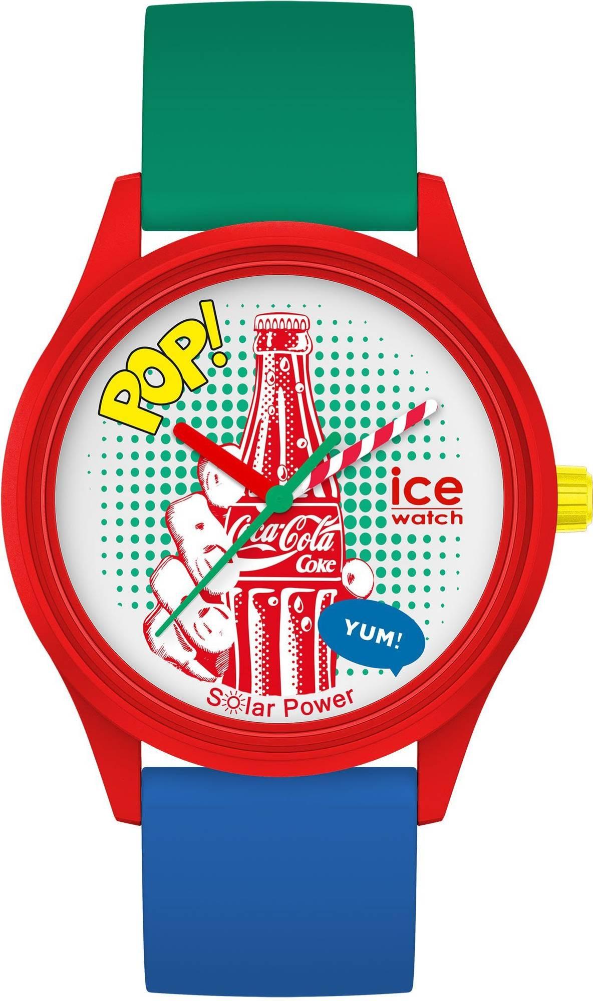 Ice Watch Ice-Watch - ICE ICE-WATCH Watch Solaruhr COCA COLA×ICE-WATCH - Pop art - Medium - 3H, 019902