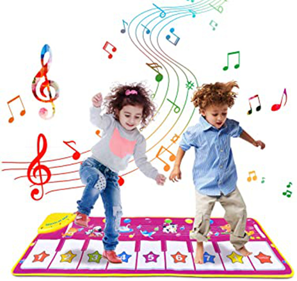 Kinder Baby Klavierteppich Klaviermatte Musikmatte Musik Klavier Matte Spielzeug 