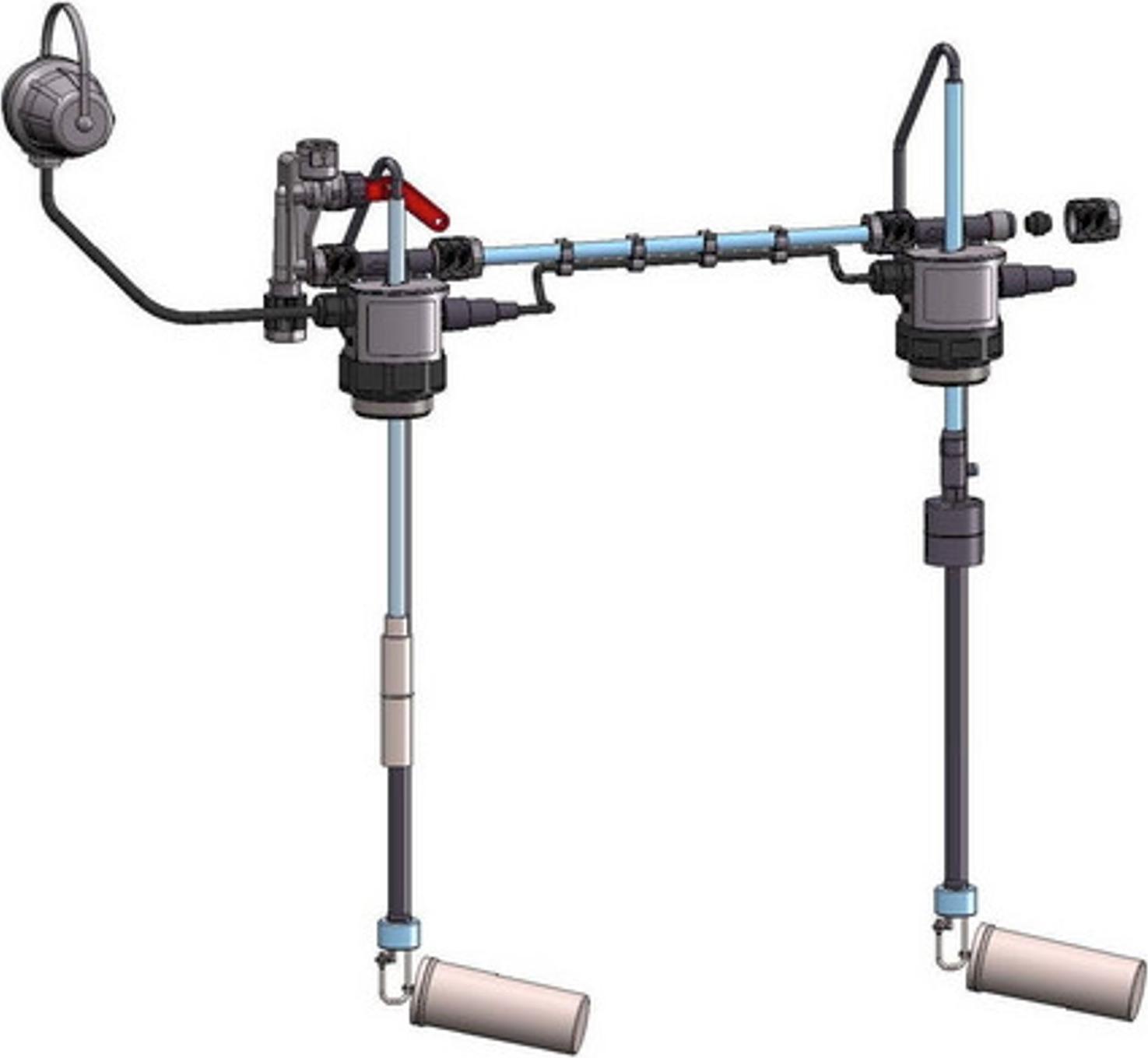 Dehoust Entnahme-Set für 2 Öl-Tanks nicht kommunizierend 72515