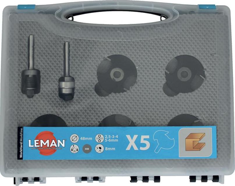 LEMAN S.A Set mit 5 Nutscheiben LEMAN D48mm - 4728.700.52