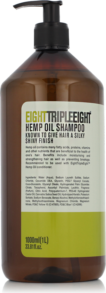 Eight Triple Eight Hemp Oil Shampoo 1000 ml