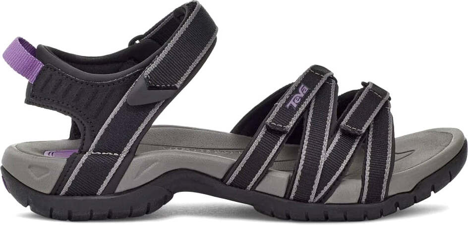 Teva Tirra Damen Sandale mit Klettverschluss, Fußgewölbestütze für leichte Wanderungen