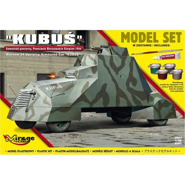 Mirage Hobby Mirage Satz/Sperrholz Kubu S09 835091
