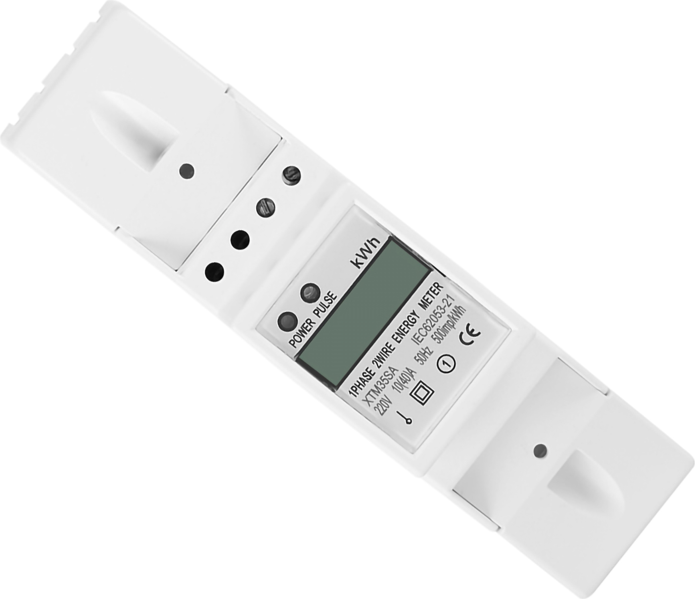 Elektromer, jednofázový elektromer, elektromer Din Rail, elektromer Din Rail, elektronický merač KWh, jednofázový merač energie Din Rail