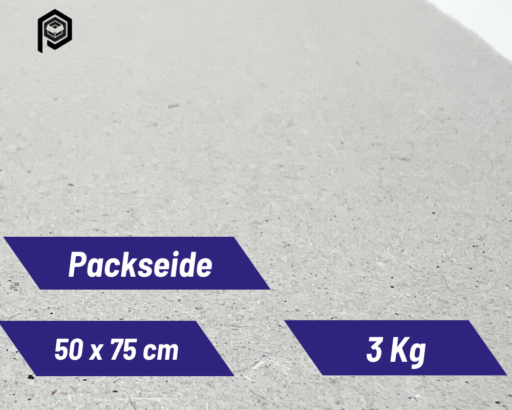 Pioneer 3 Kg Packseide 50 x 75 cm 30g/m² Seiden Papier Packpapier Grau PS-28GR-50075
