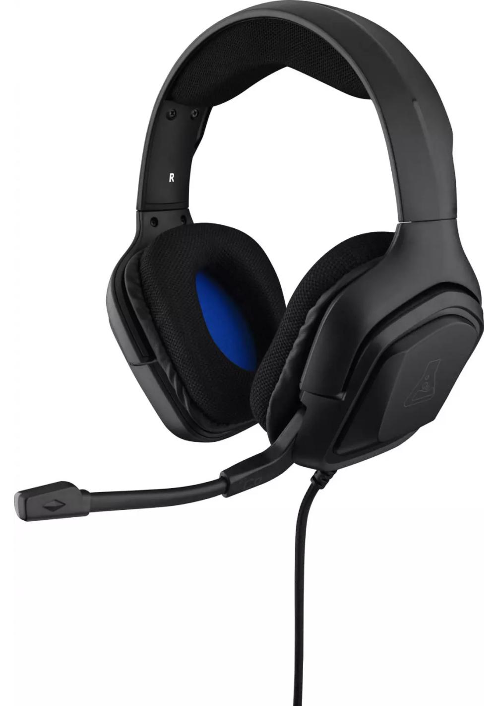 Herný headset DAS G-LAB Korp Cobalt kompatibilný s PC, PS4, XboxOne - čierny