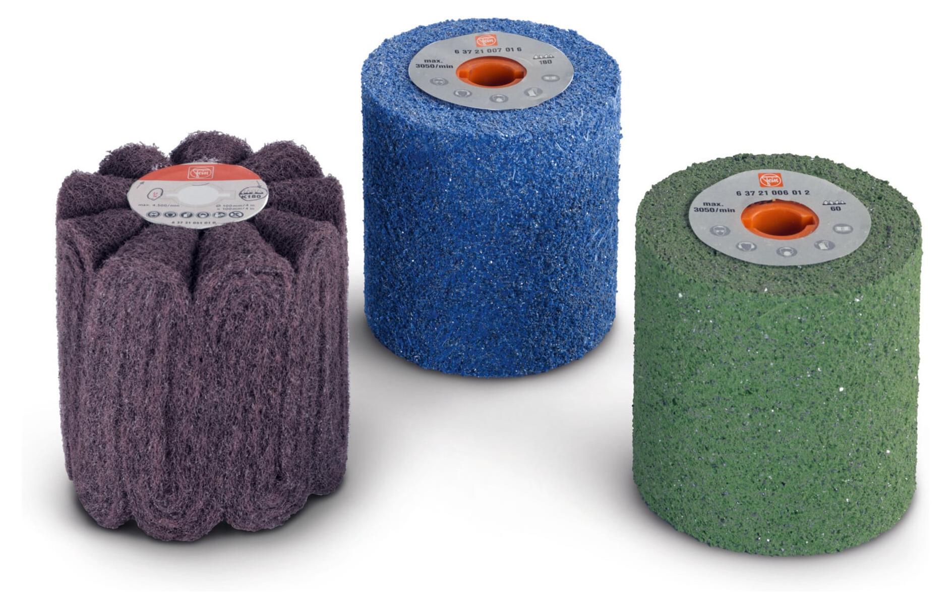 Fein Edelstahl-Set Satinieren Fläche 63721050020