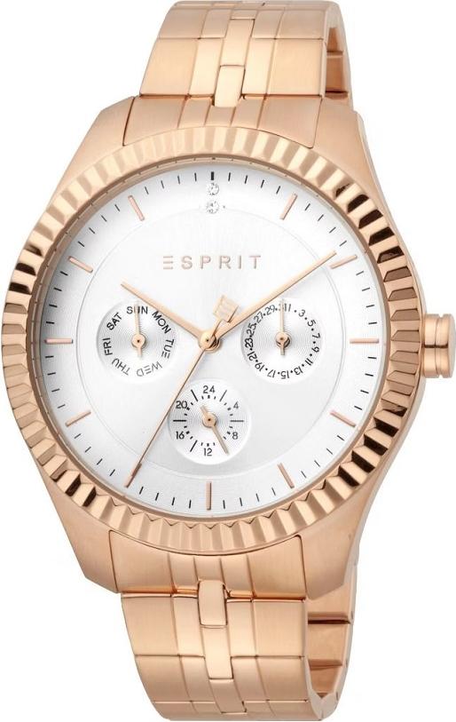 Esprit ES1L202M0095 Flute Silver Rosegold MB dámske hodinky Esprit