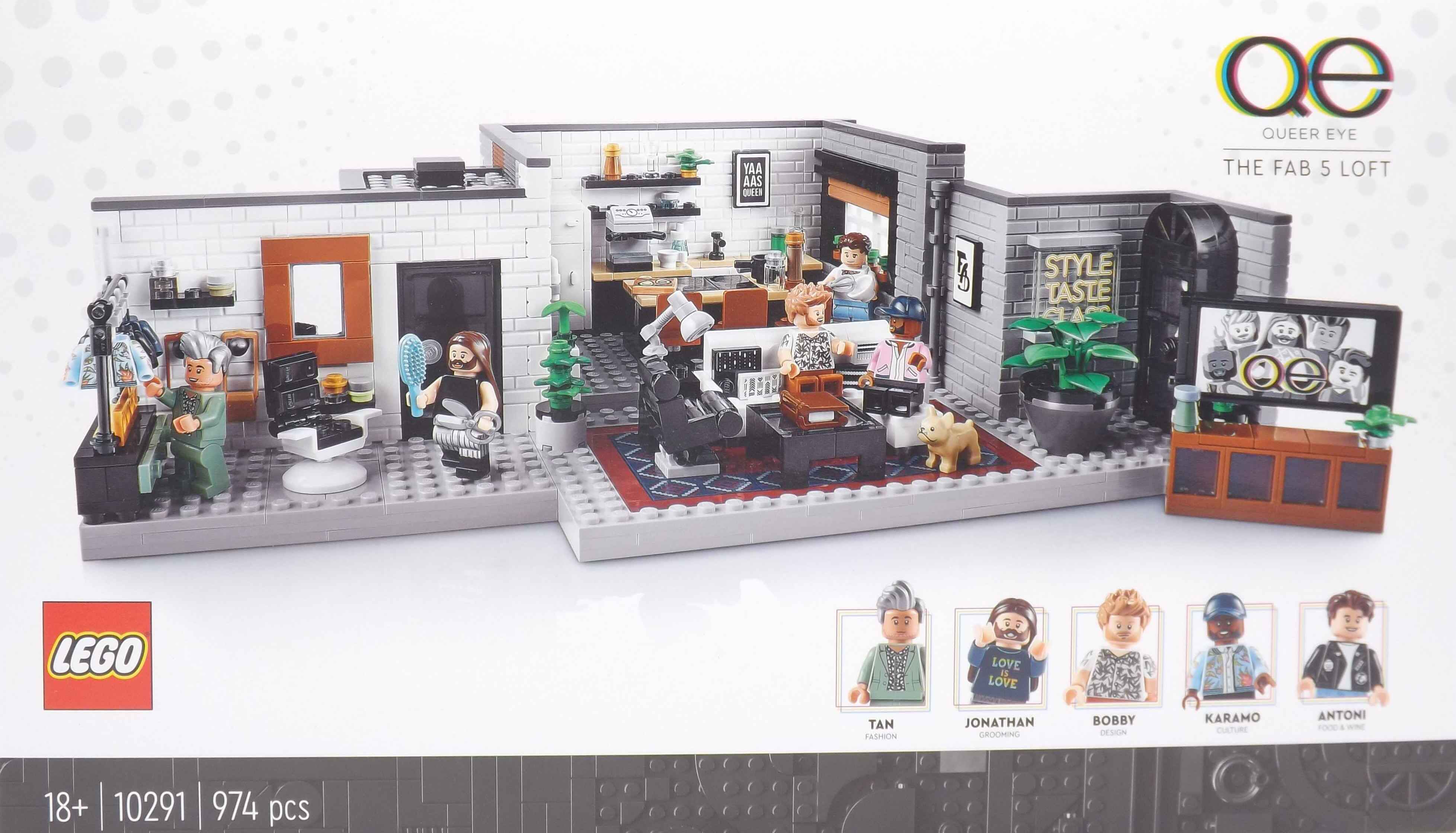 LEGO® Icons 10291 Queer Eye – Das Loft der Fab 5