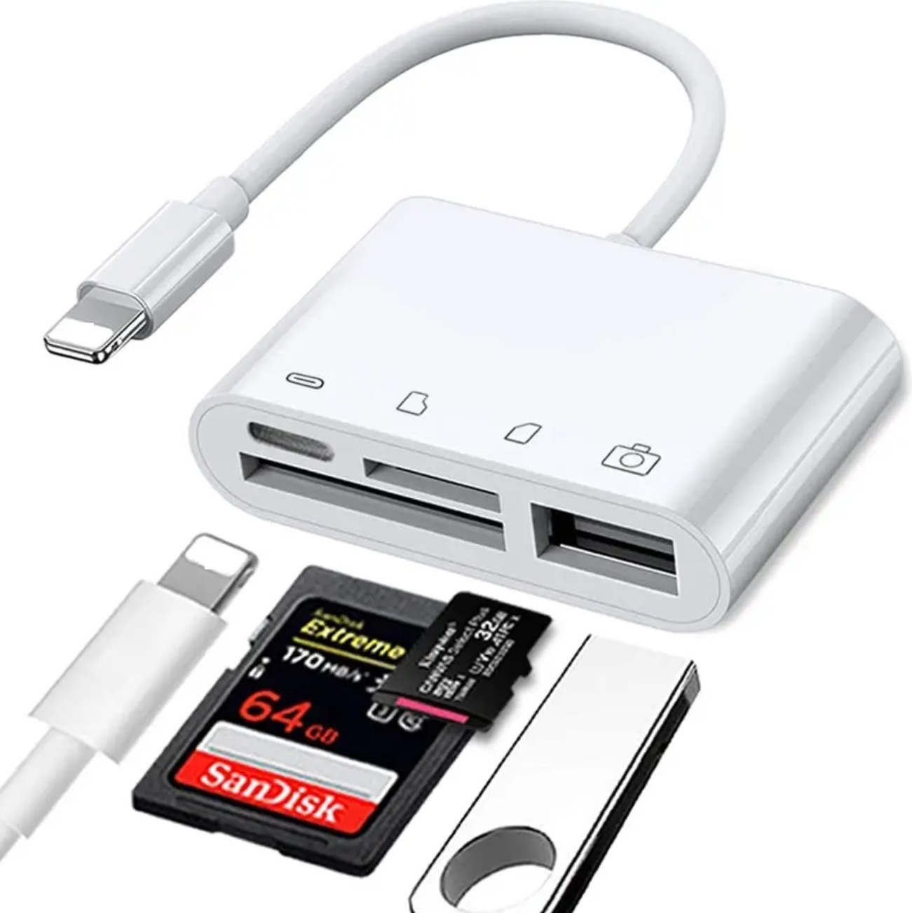 Adattatore USB C Memory Stick Pro Duo per iPhone, lettore di