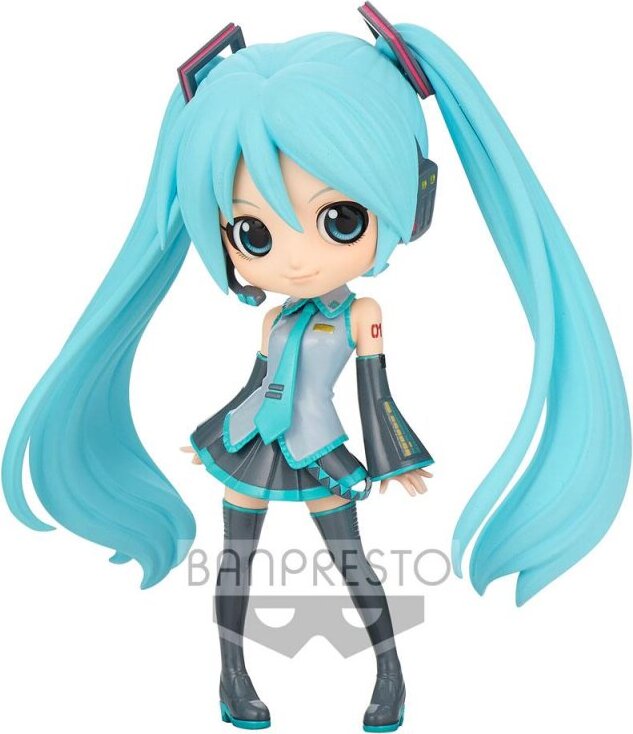Banpresto Hatsune Miku Q Posket Minifigur Hatsune Miku Ver. B 14 cm